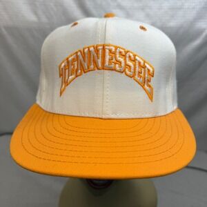 Pro-Line Tennessee Vols Hat Mens 7 White Orange Vintage Fitted USA Made